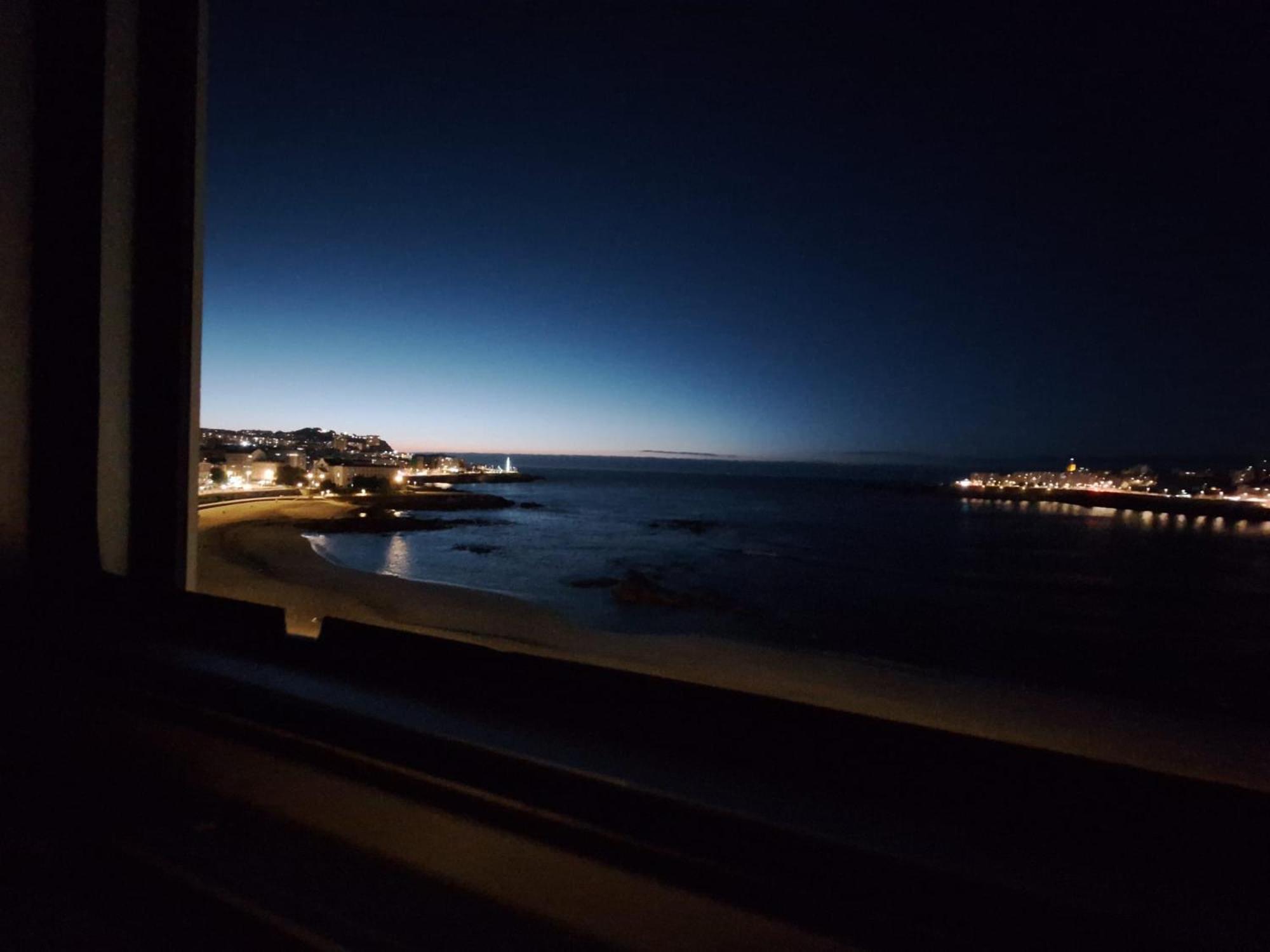 Apartamento Con Increibles Vistas A La Playa De Riazor A Coruña Exterior foto