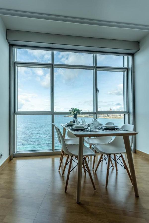 Apartamento Con Increibles Vistas A La Playa De Riazor A Coruña Exterior foto